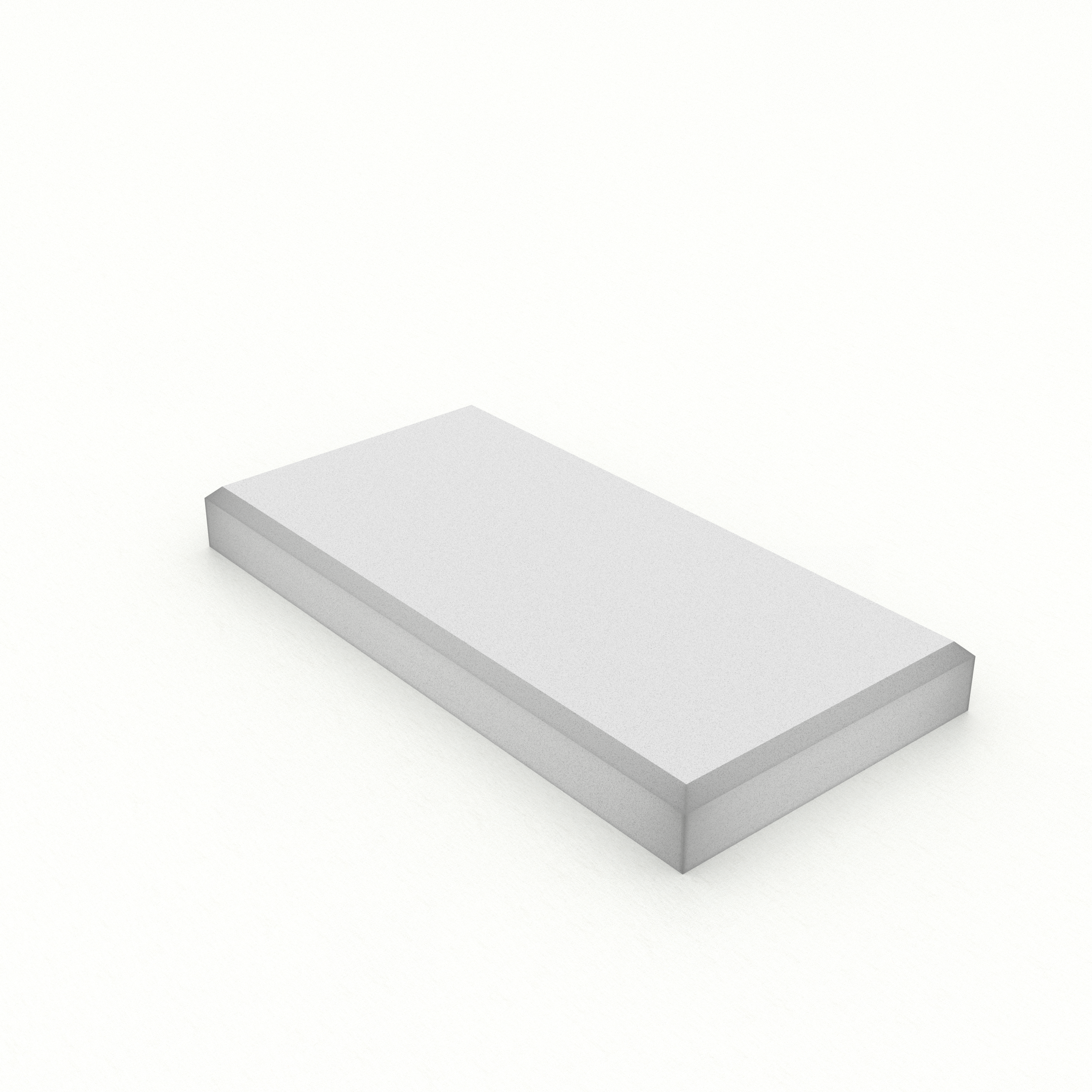 Basotect Deckensegel Detailansicht mit Dekor-Kante