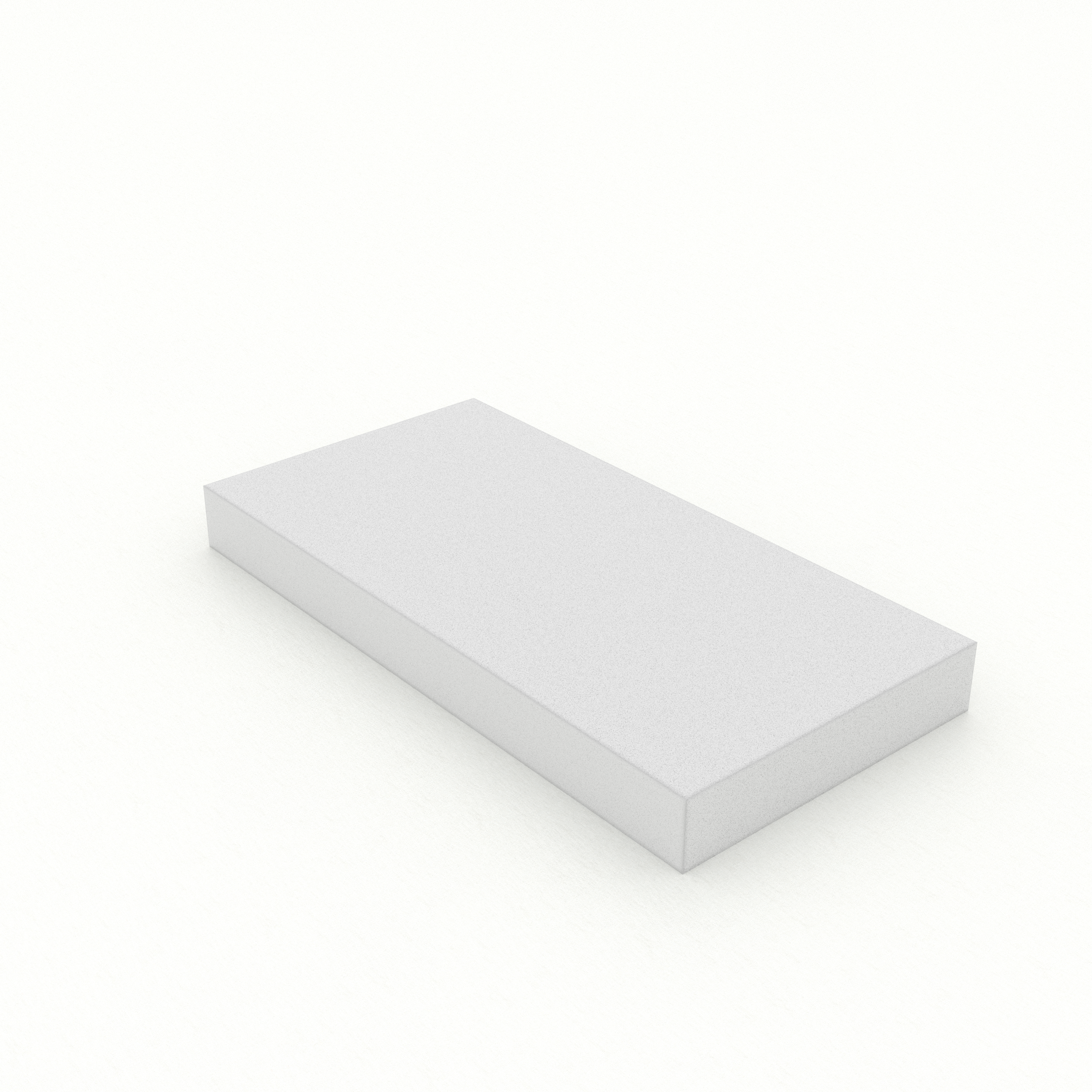 Basotect Deckensegel 100x50x10cm grau